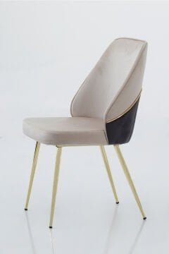 Keşfet Fitilli Sandalye ,mutfak ,salon , Sandalye, Gold Ayak ,çok Amaçlı